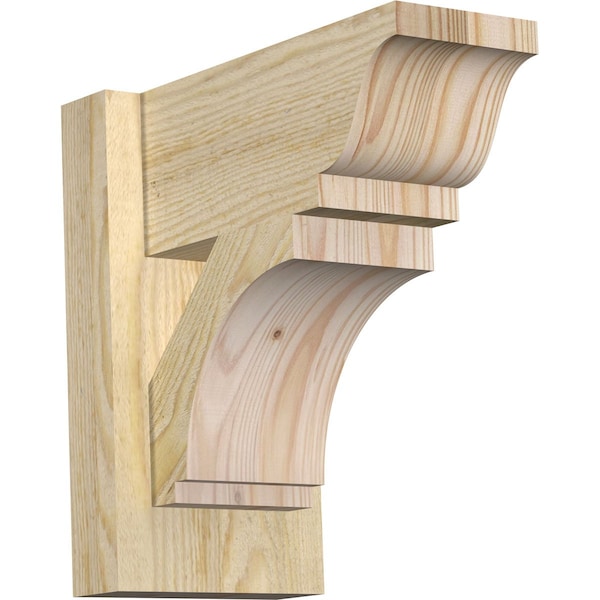 Ekena Millwork Imperial Traditional Rough Sawn Outlooker, Douglas Fir, 6"W x 12"D x 12"H OUT06X12X12IMP01RDF - main